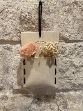 Magnolia Farms Ceramic Wall Pocket